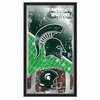 Holland Bar Stool Co Michigan State 15" x 26" Football Mirror MFtblMichSt